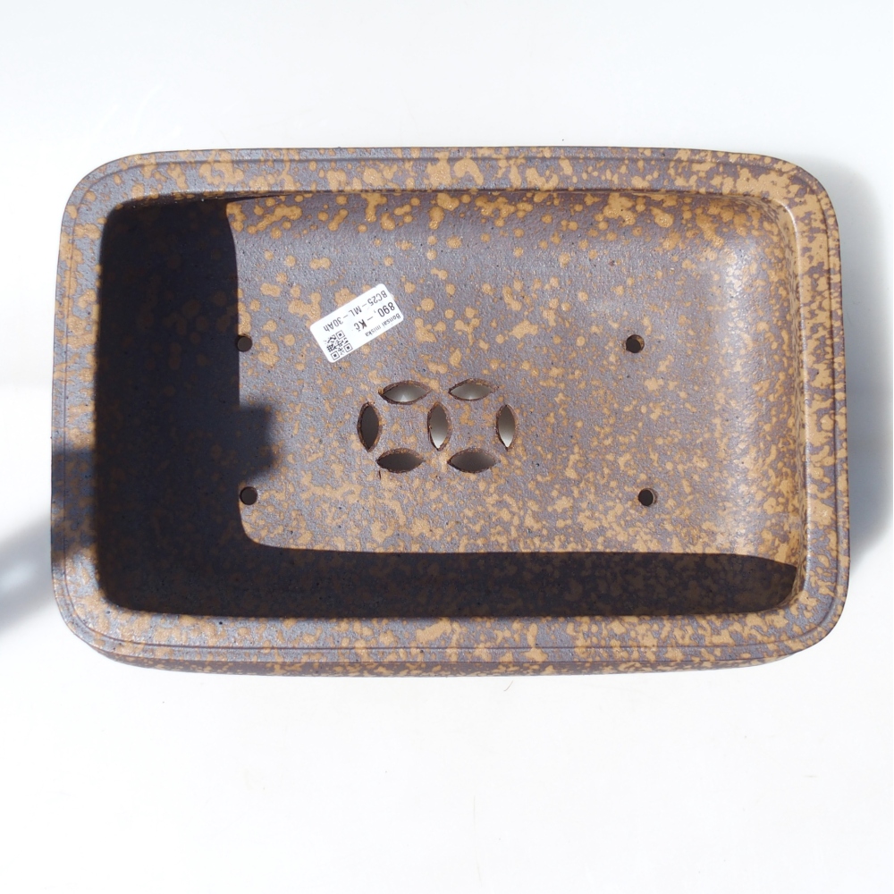 Schale 32 x 21 x 12 cm braun