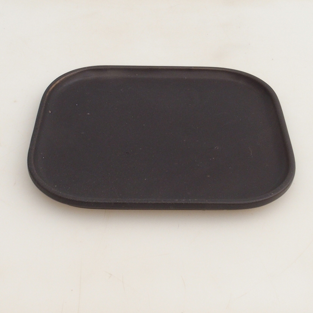 Keramikschale H36 – 17,5 x 15 x 1 cm – braun