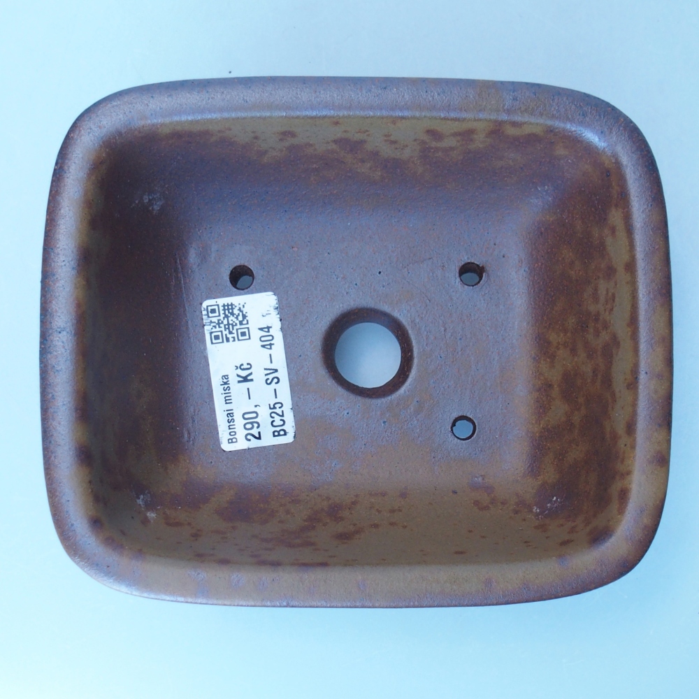 Schale 14,5 x 12 x 6,5 cm braun