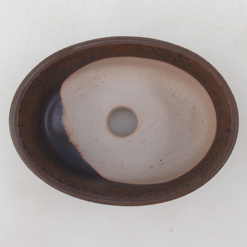 Bonsai-Schale H04 – 10,5 x 7,5 x 3 cm – braun