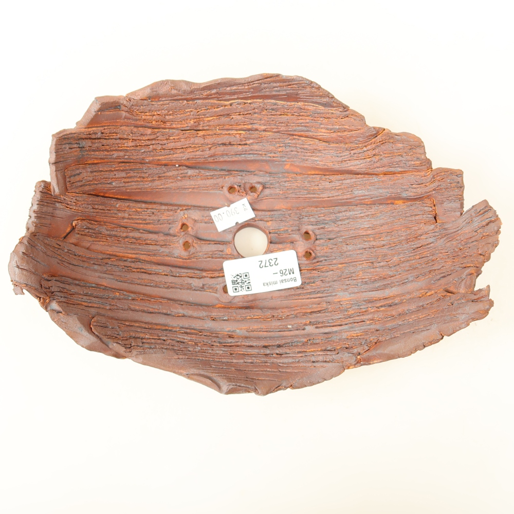 Keramikschale  22,5 x 16 x 8 cm, Farbe: braun