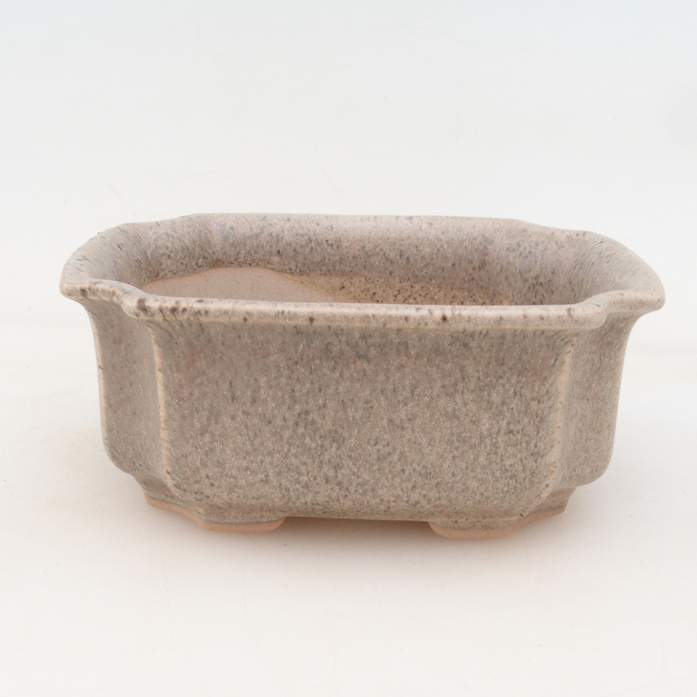Bonsai-Schale + Untertasse H01 – Beige