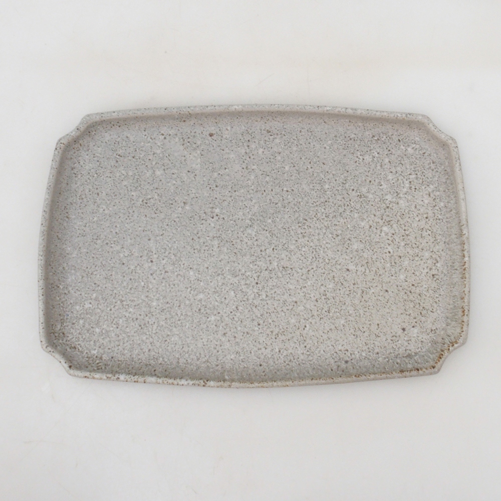Bonsai-Schale + Unterschale H07 – 30 x 20,5 x 8 cm – beige