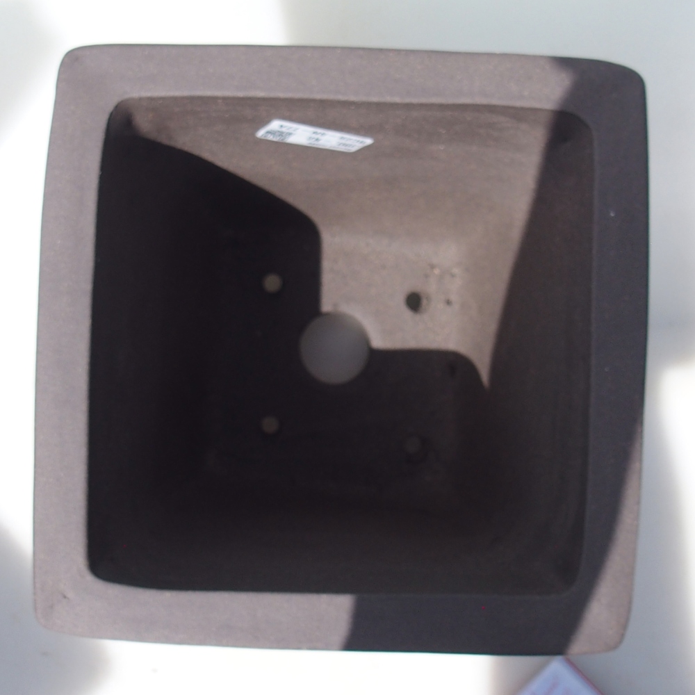 Schale 21 x 21 x 20 cm braun