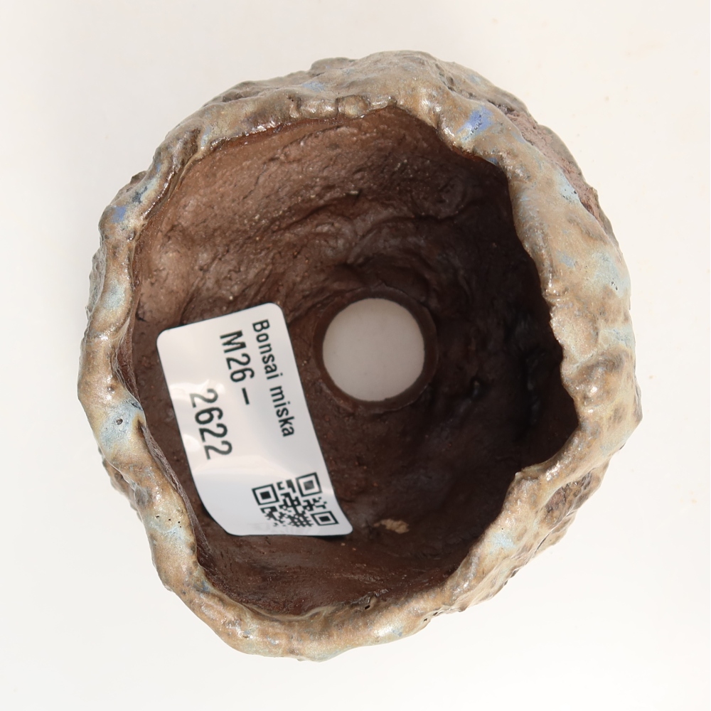 Keramikschale 7,5 x 7 x 5 cm , Farbe grün