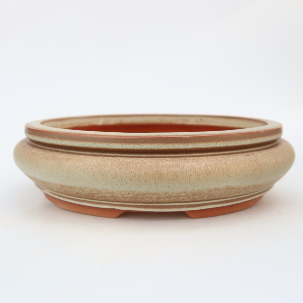 Keramikschale  23 x 23 x 7 cm, Farbe: Beige