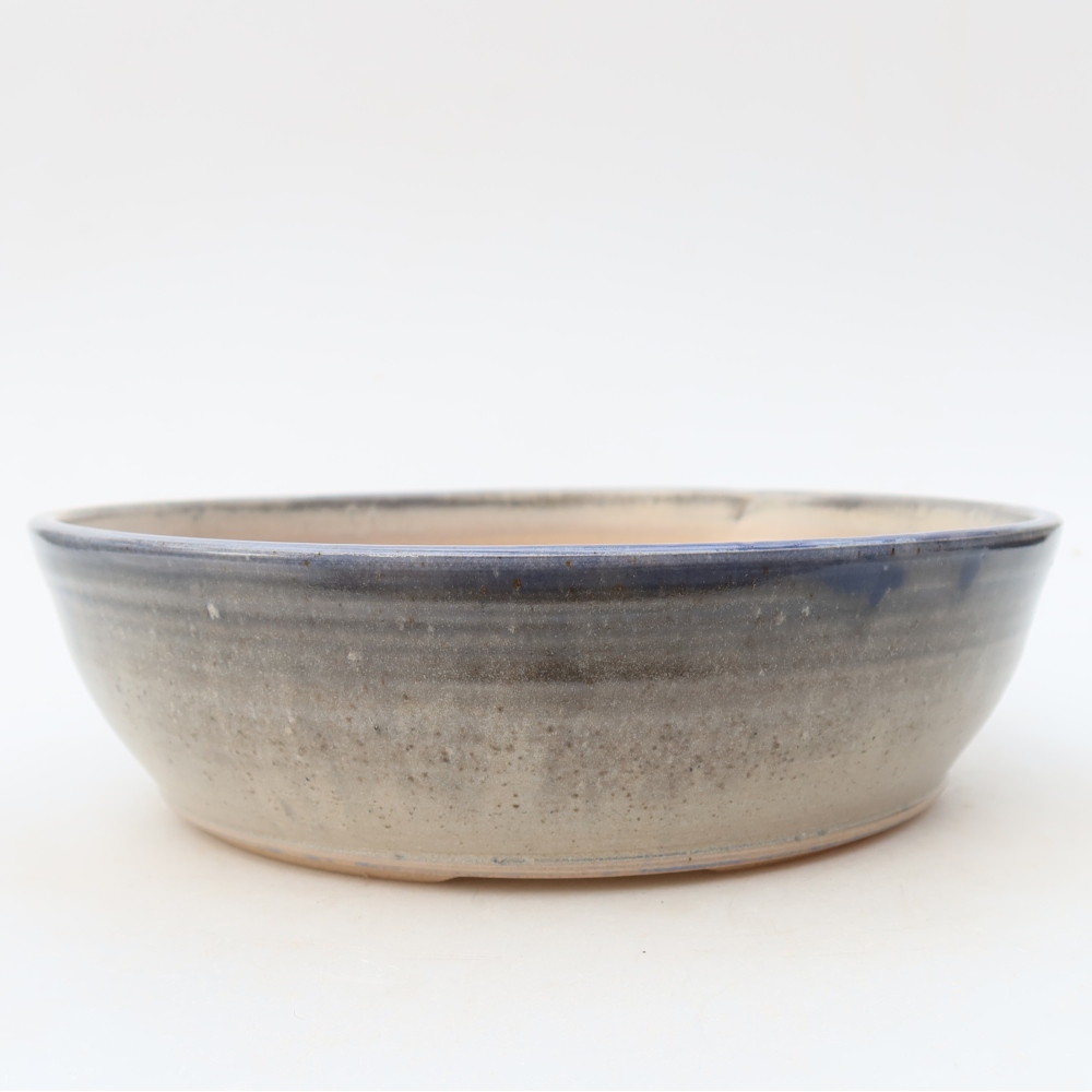 Keramik-Bonsai-Schale 21 x 21 x 6 cm, Farbe: Blau