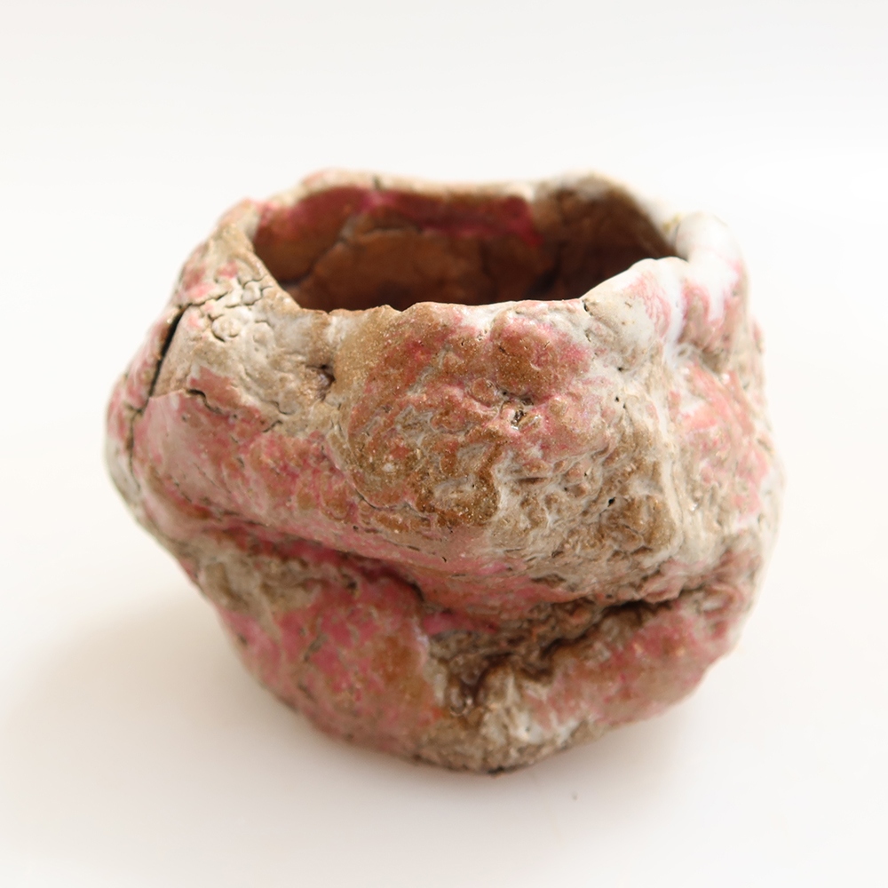 Keramikschale  4 x 4 x 5 cm, Farbe: Rosa