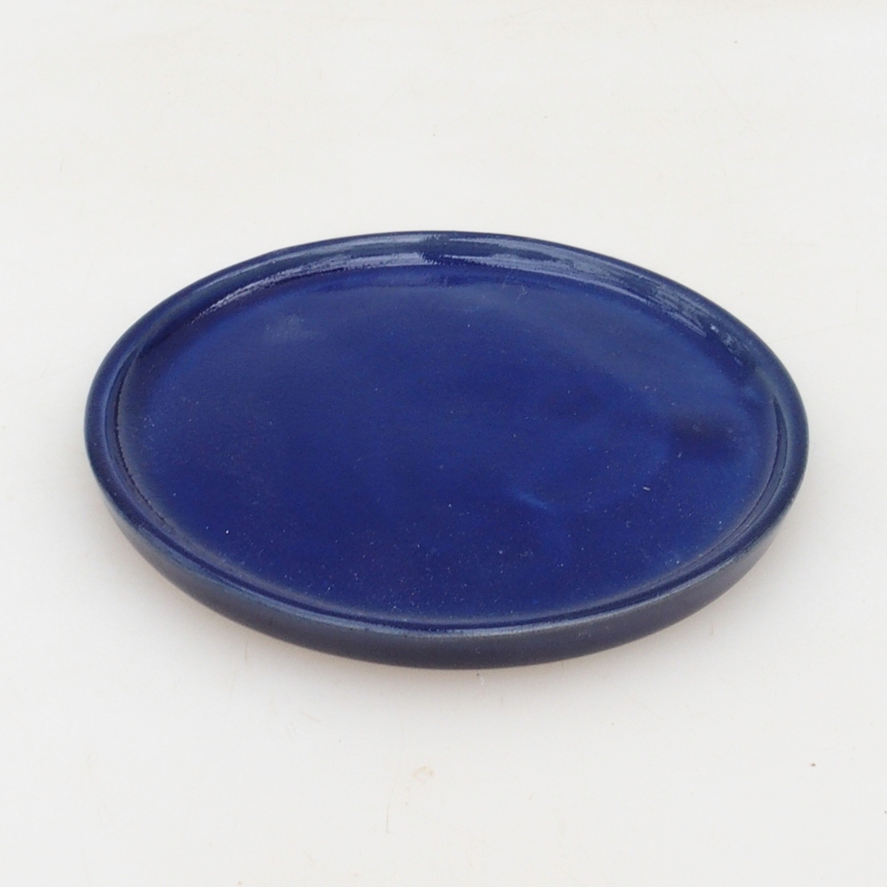 Bonsai-Schale rund D6-M – 11 x 11 x 1 cm – blau
