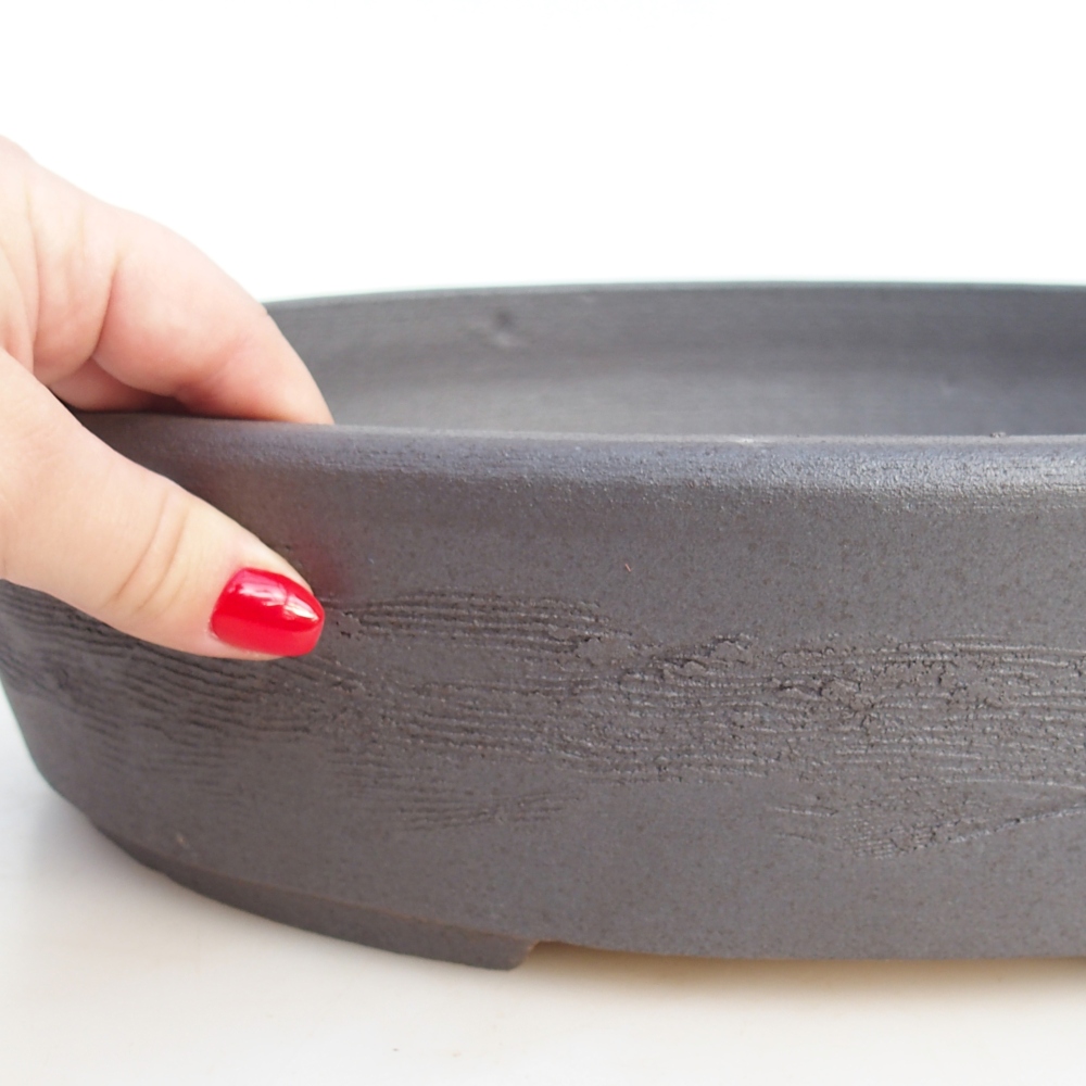 Bonsaischale 38 x 31 x 8,5 cm , Farbe braun