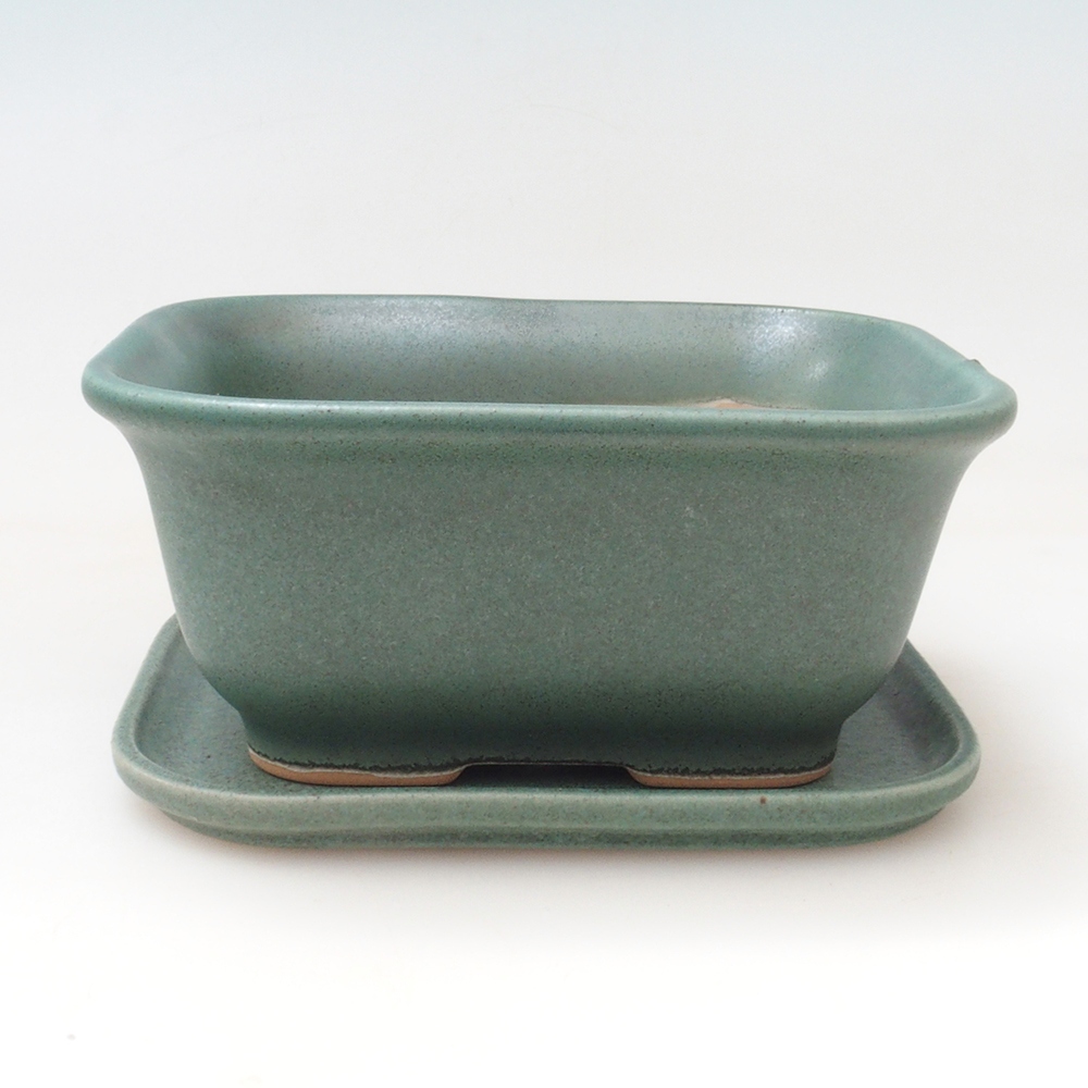 Bonsai-Schale + Untertasse H01 – 12 x 9 x 5 cm