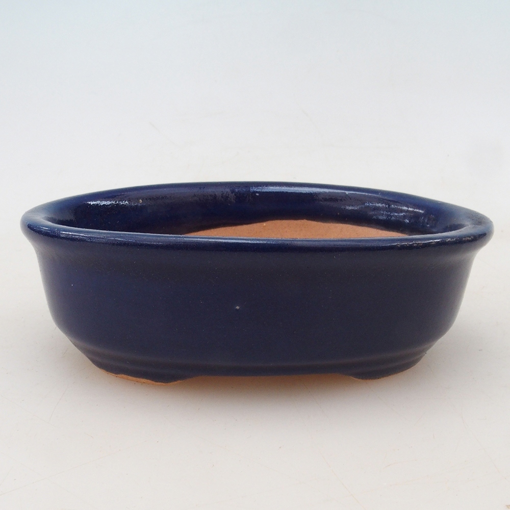Bonsai-Schale + Untertasse H04 – Blau