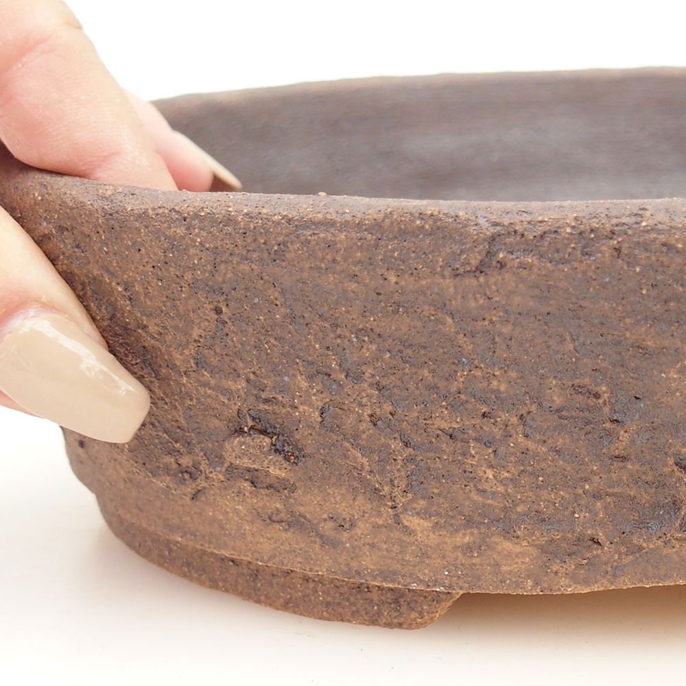 Bonsaischale 20 x 16 x 6 cm , Farbe braun
