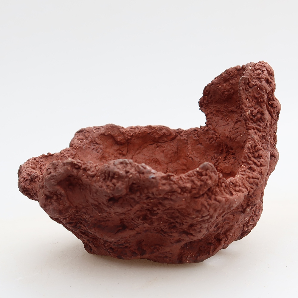 Keramikschale 10 x 8 x 7 cm, Farbe: braun