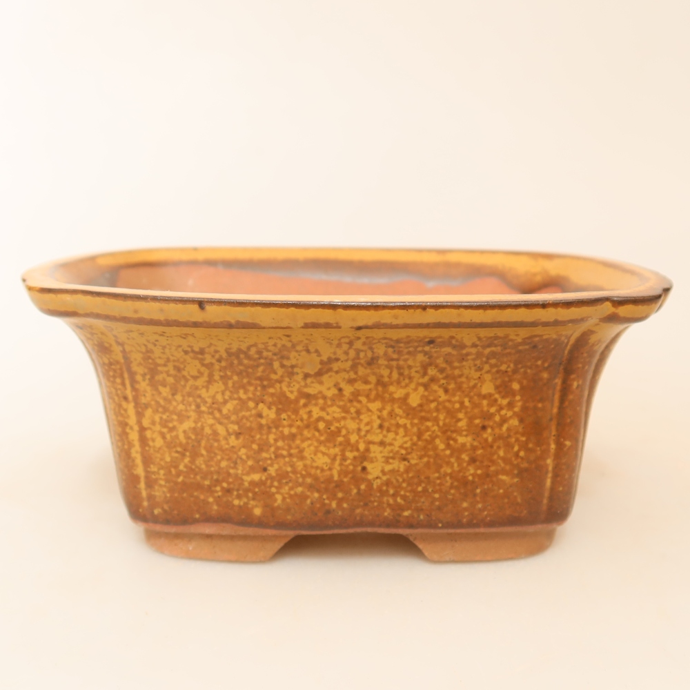 Keramikschale  13 x 10,5 x 5,5 cm, Farbe: Gelb