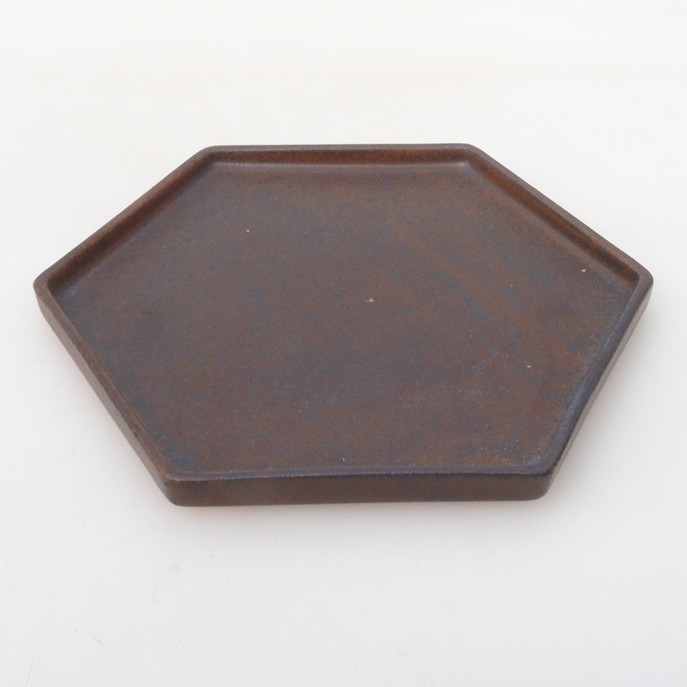 Keramikschüssel H53 – 18,5 x 17 x 1 cm – braun