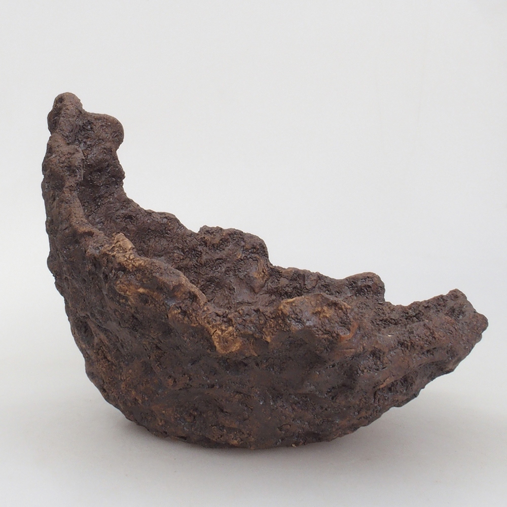 Keramikschale 22 x 19 x 20 cm, braun Farbe