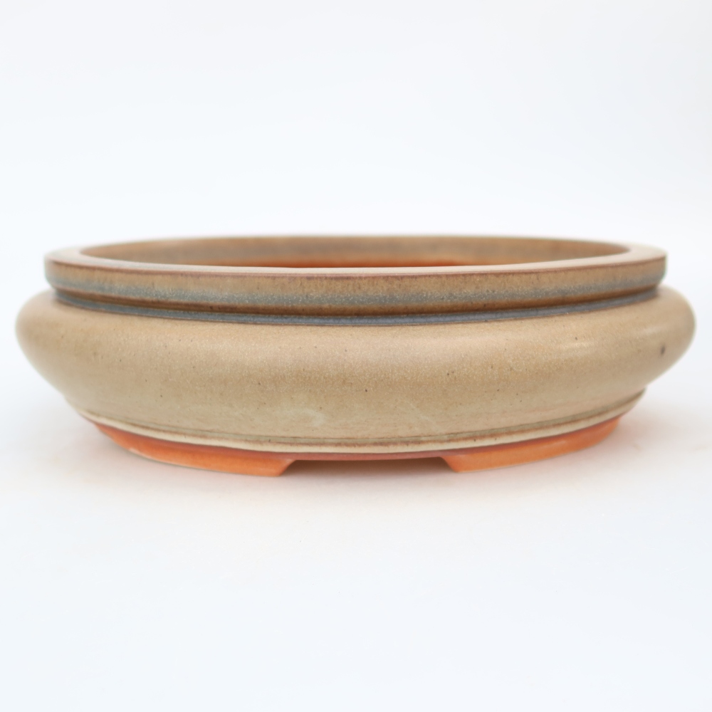 Keramikschale  23 x 23 x 7 cm, Farbe: Beige