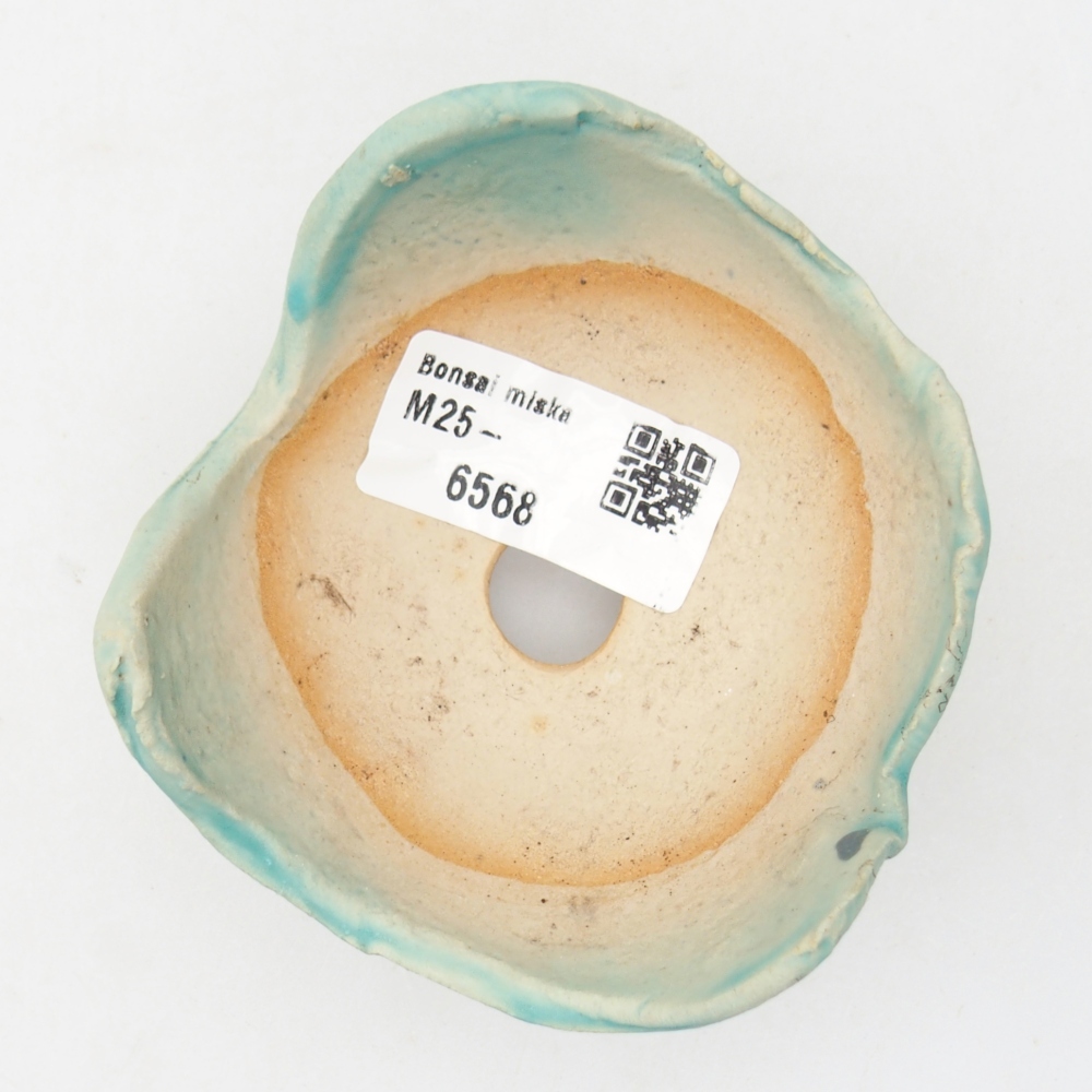 Keramikschale 8,5 x 8 x 5 cm , Farbe blau