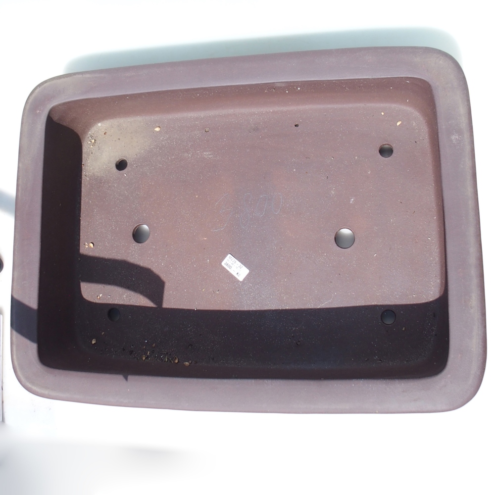 Bonsaischale 65 x 48 x 16 cm - braun