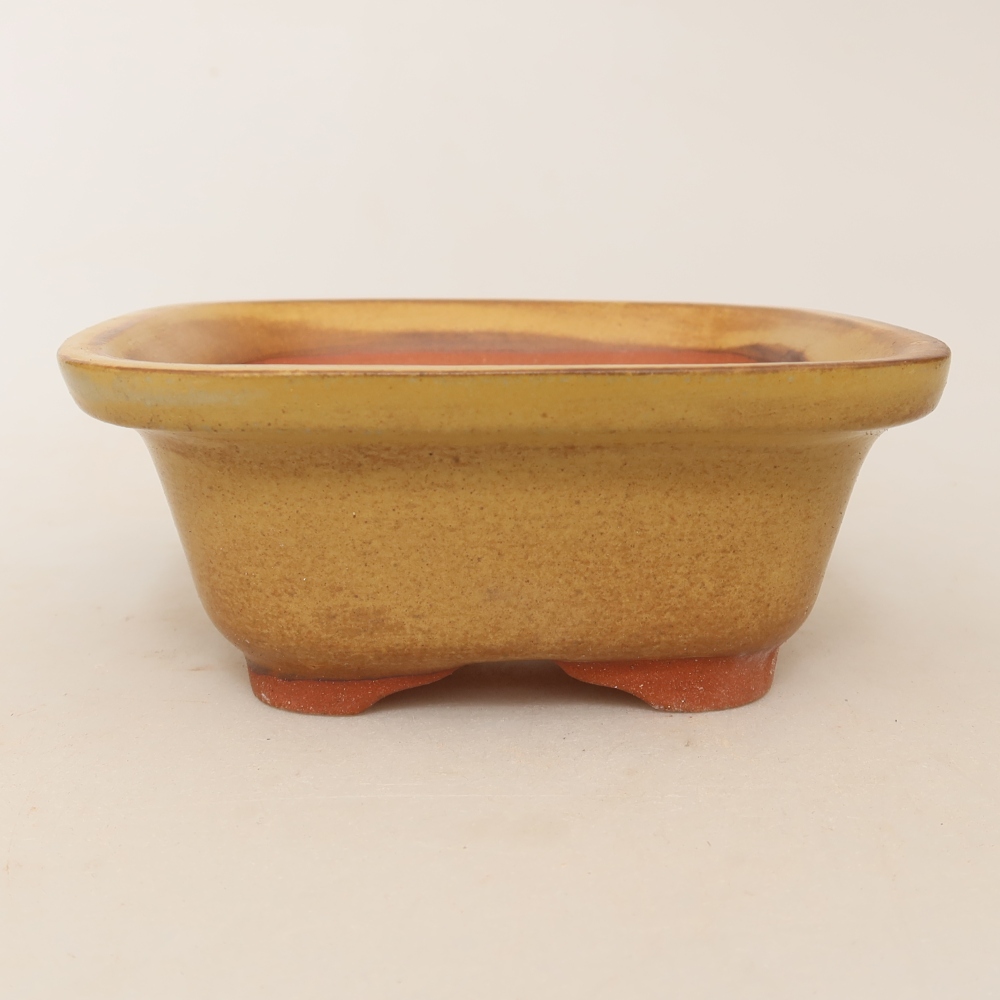 Keramikschale  12 x 12 x 5 cm, Farbe: Gelb