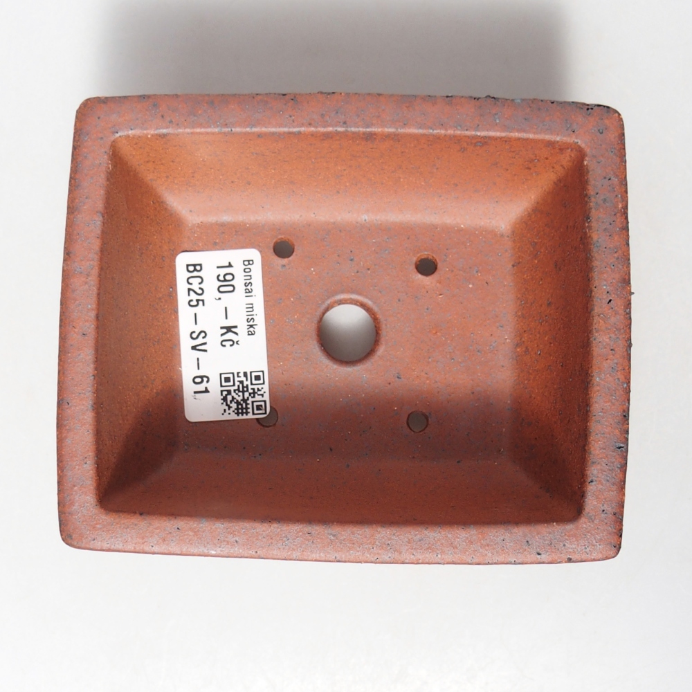 Schale 12 x 10 x 4,5 cm braun