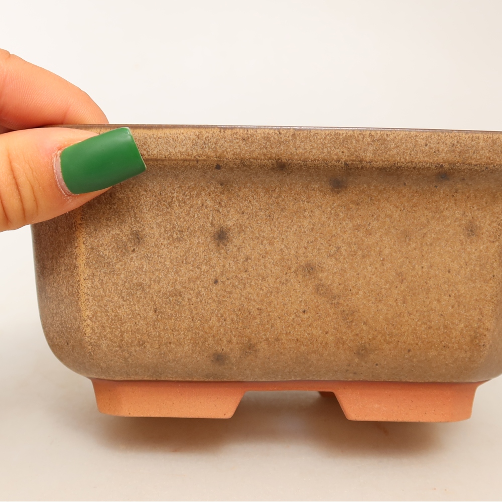 Keramikschale  15 x 12 x 7 cm, Farbe: Beige