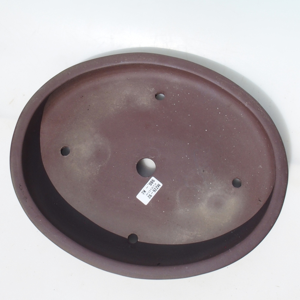 Bonsaischale 41 x 33 x 6,5 cm - braun