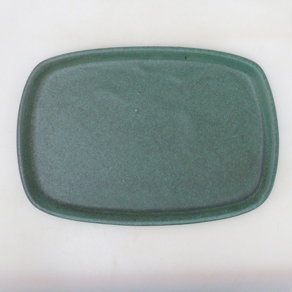 Keramikuntertasse H09 – 28,5 x 19,5 x 1,5 cm – grün
