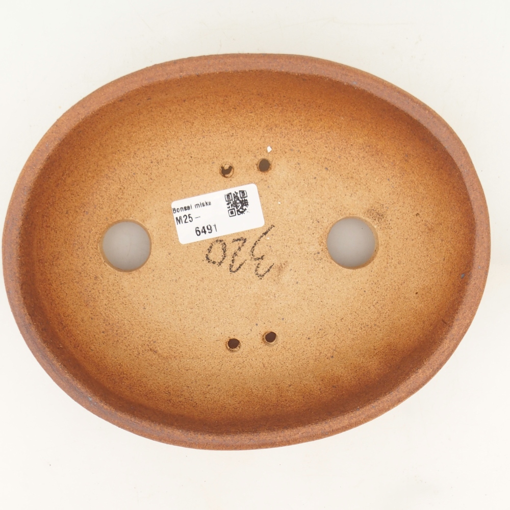 Bonsaischale 19,5 x 16 x 6 cm , Farbe braun