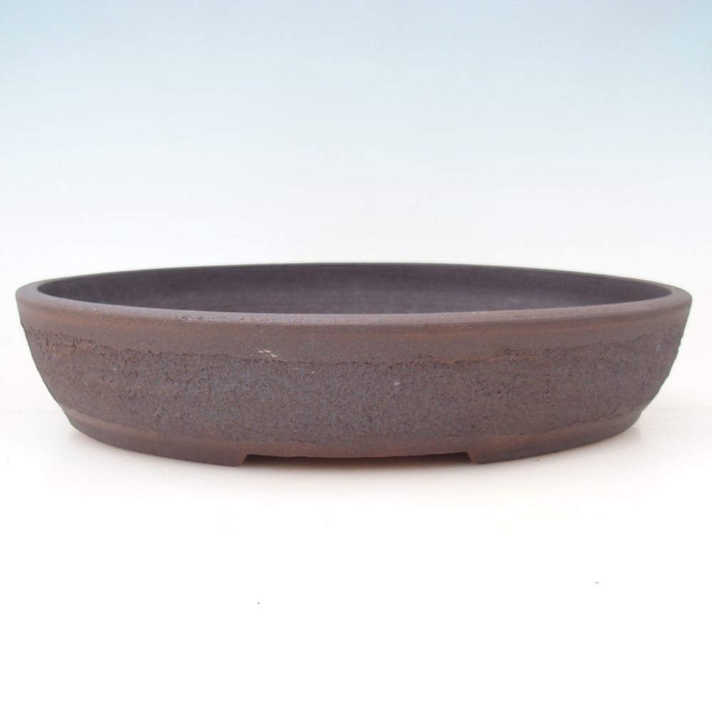 Bonsaischale 38,5 x 31 x 7,5 cm , Farbe braun