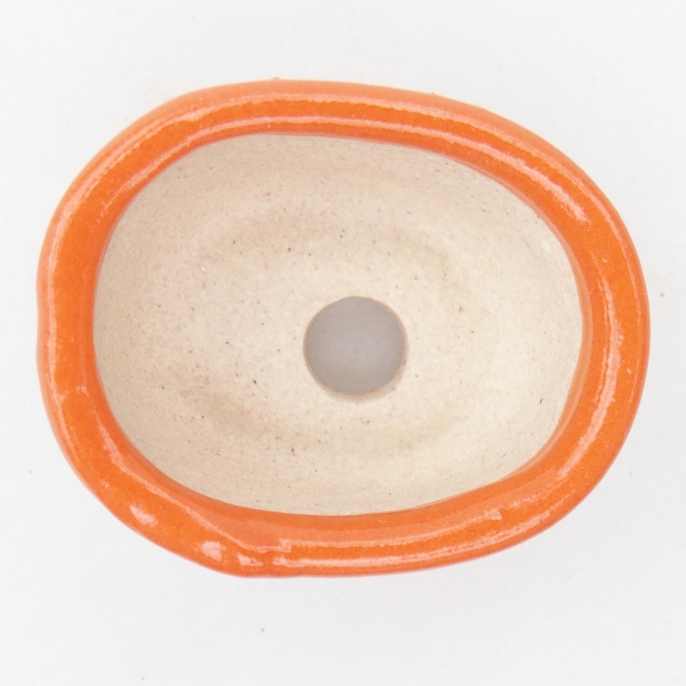 Mini-Bonsaischale 3 x 2,5 x 2 cm, orange
