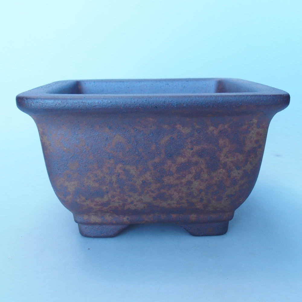 Schale 15,5 x 15,5 x 9 cm braun