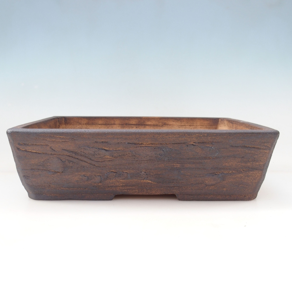 Bonsaischale 35 x 28 x 9,5 cm , Farbe braun