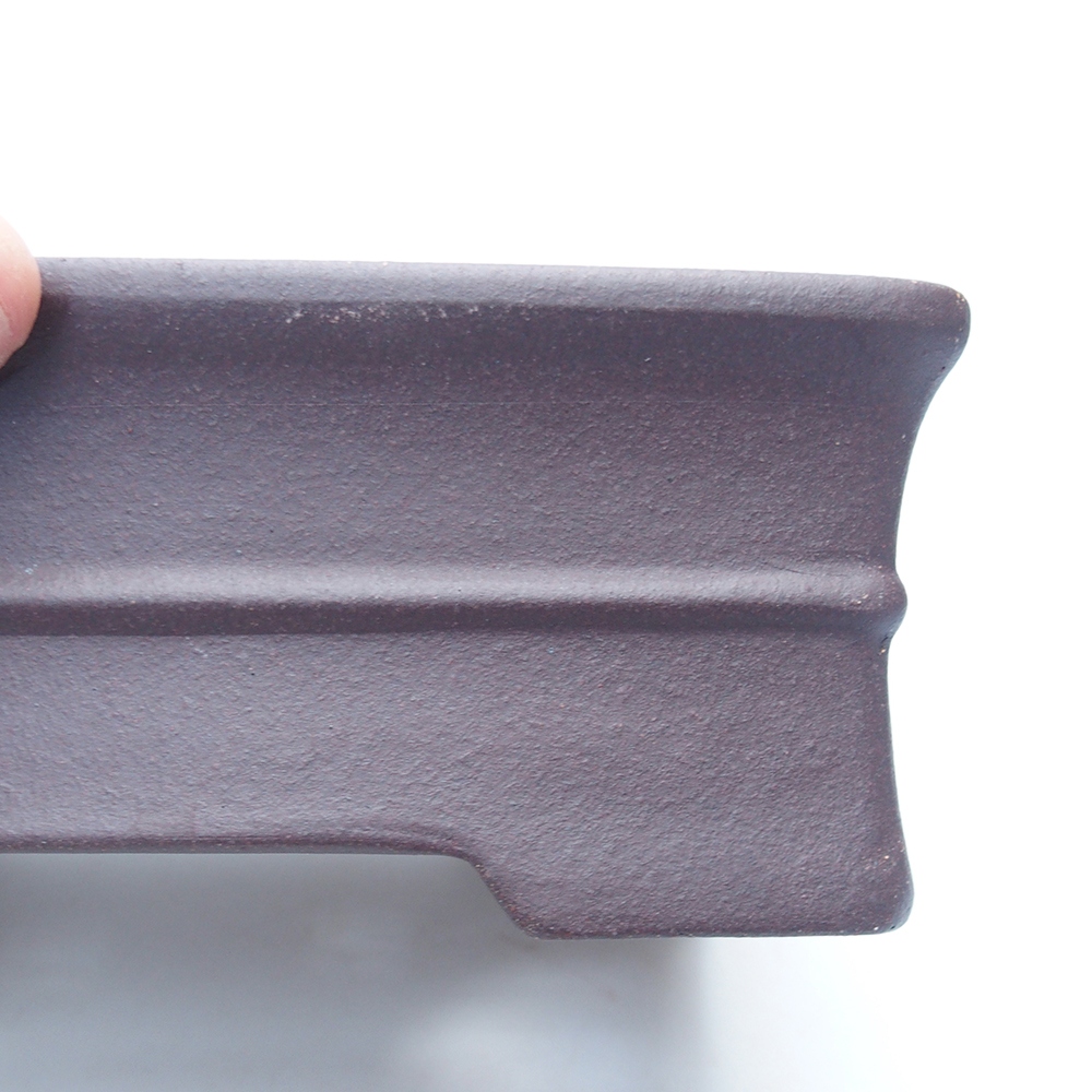 Schale 20 x 15,5 x 7 cm braun