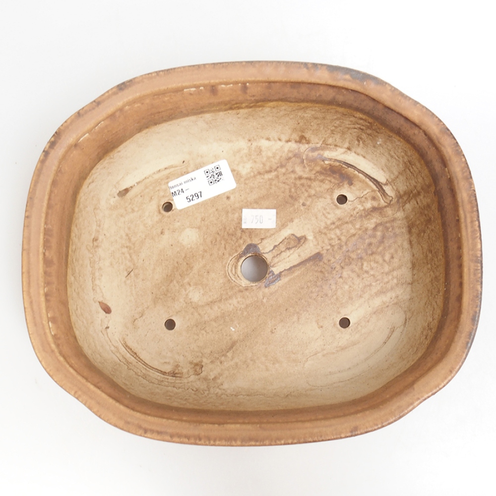 Bonsaischale aus Keramik  25 x 21 x 7,5  cm, Farbe rosa