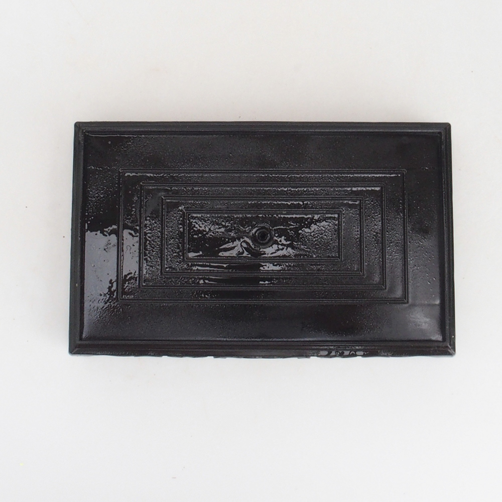 Bonsaitisch Kunststoff rechteckiger 15,5 x 10 x 3  cm, Farbe schwarz