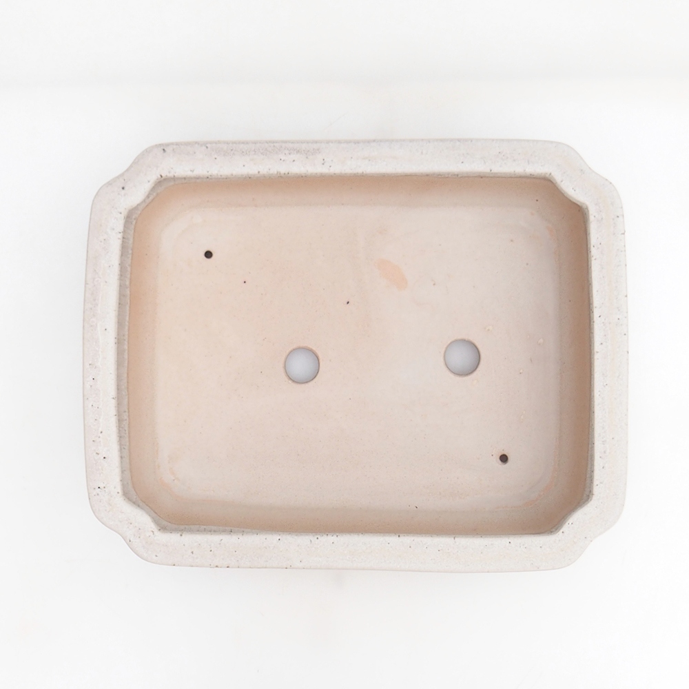 Bonsai-Schale H20 – 26,5 x 21,5 x 6,5 cm - beige