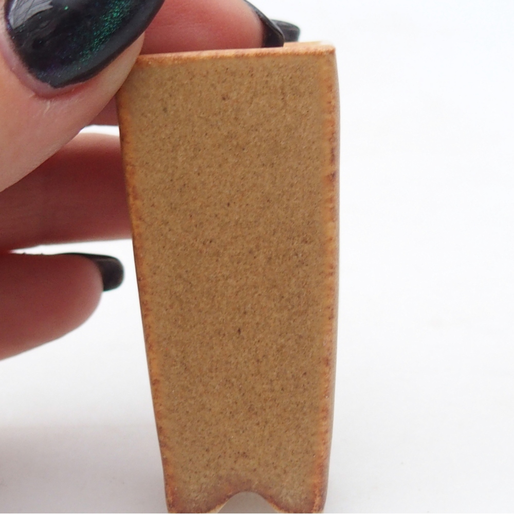 Mini-Bonsaischale 2 x 2 x 5 cm, braun