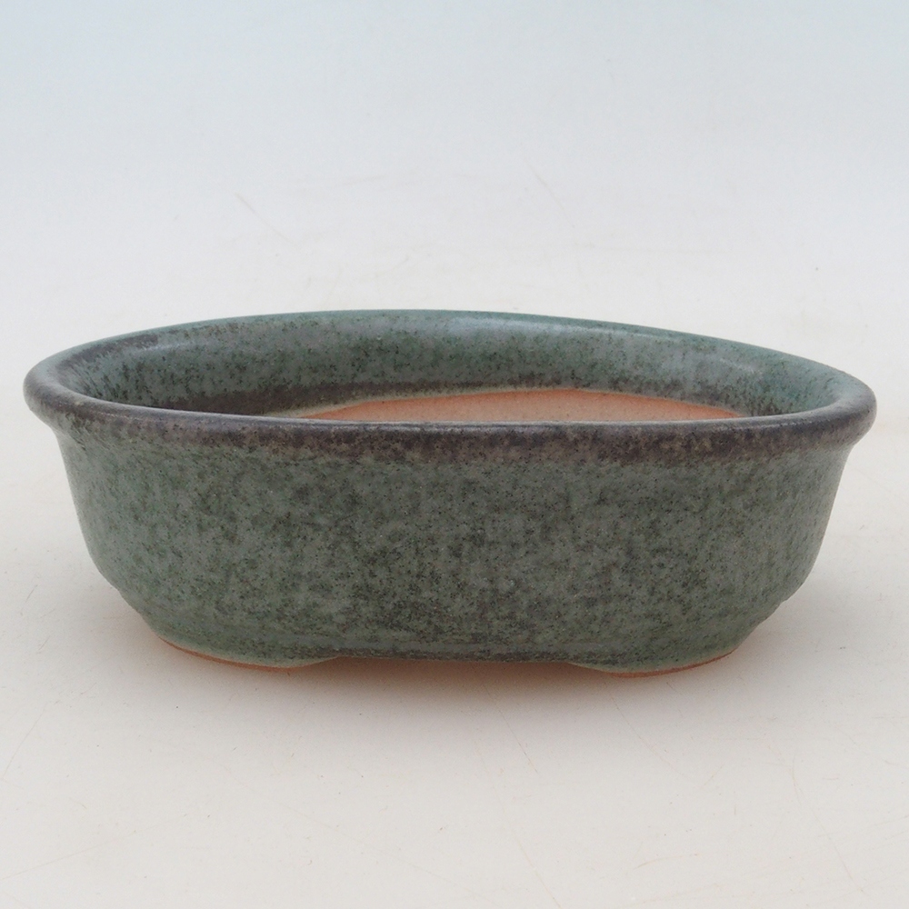 Bonsai-Schale H04 – 10,5 x 7,5 x 3 cm – grün