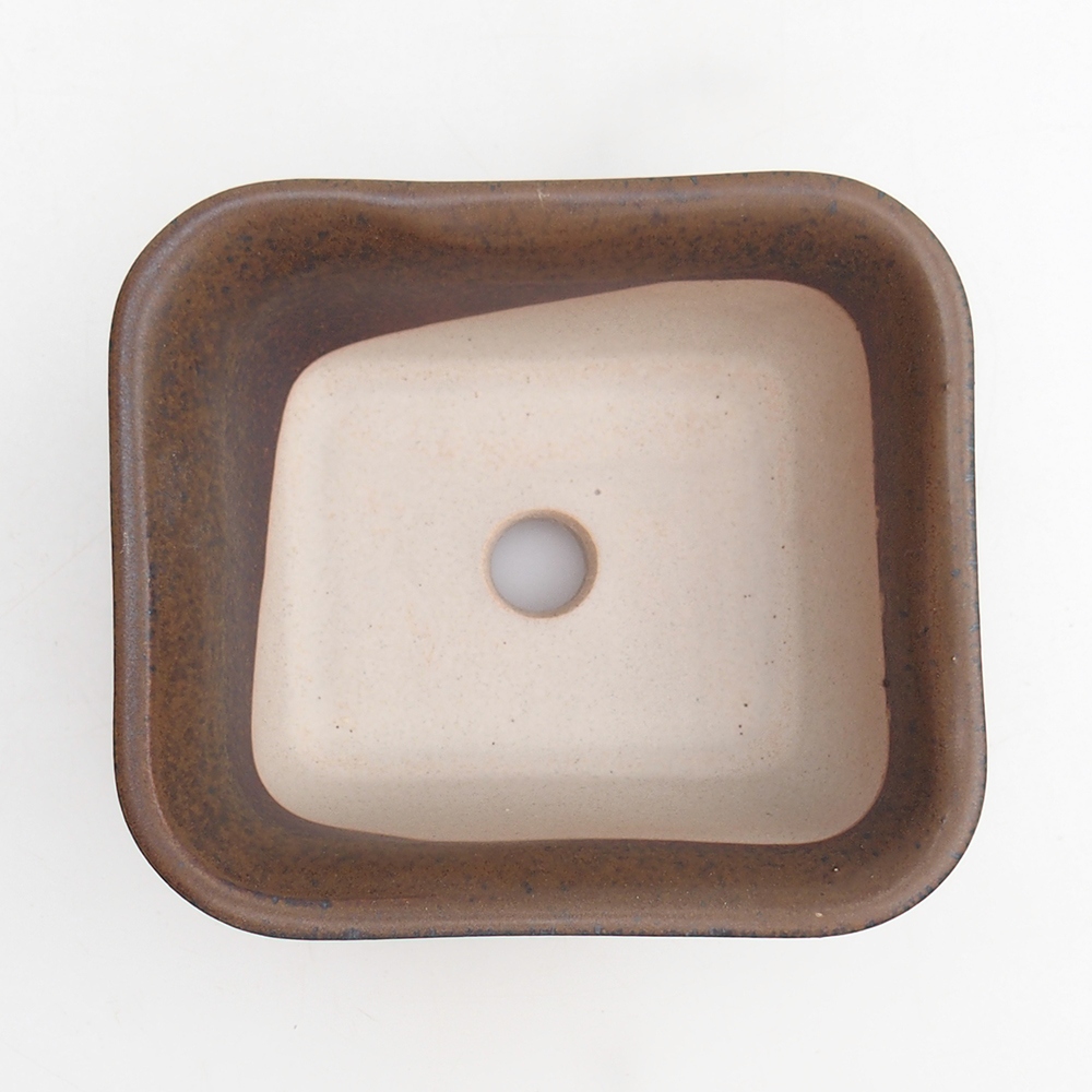 Bonsaischale H38 - 12 x 10,5 x 5 cm. braun