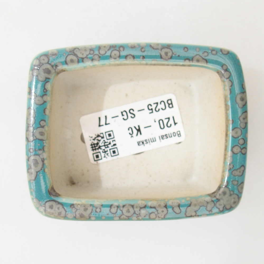 Schale 8 x 6 x 3,5 cm blau