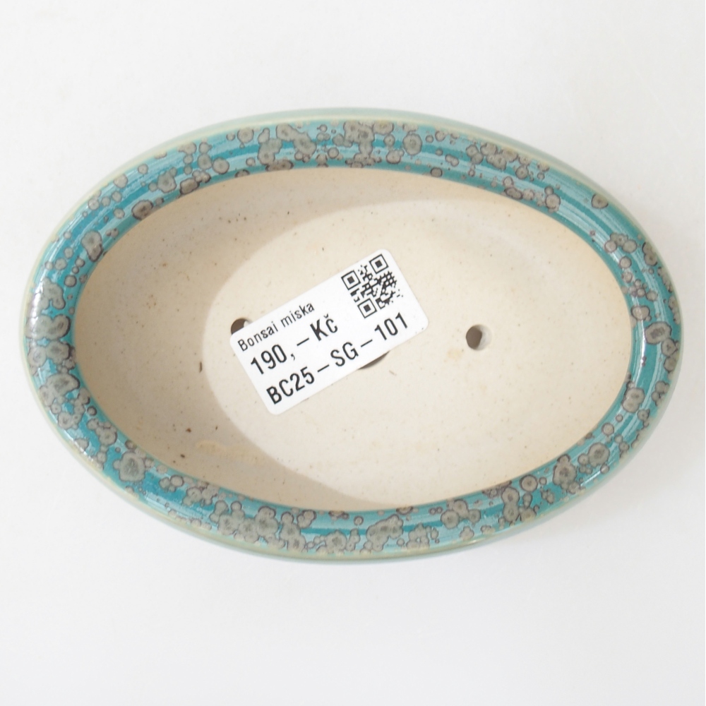 Schale 13 x 8,5 x 4 cm blau