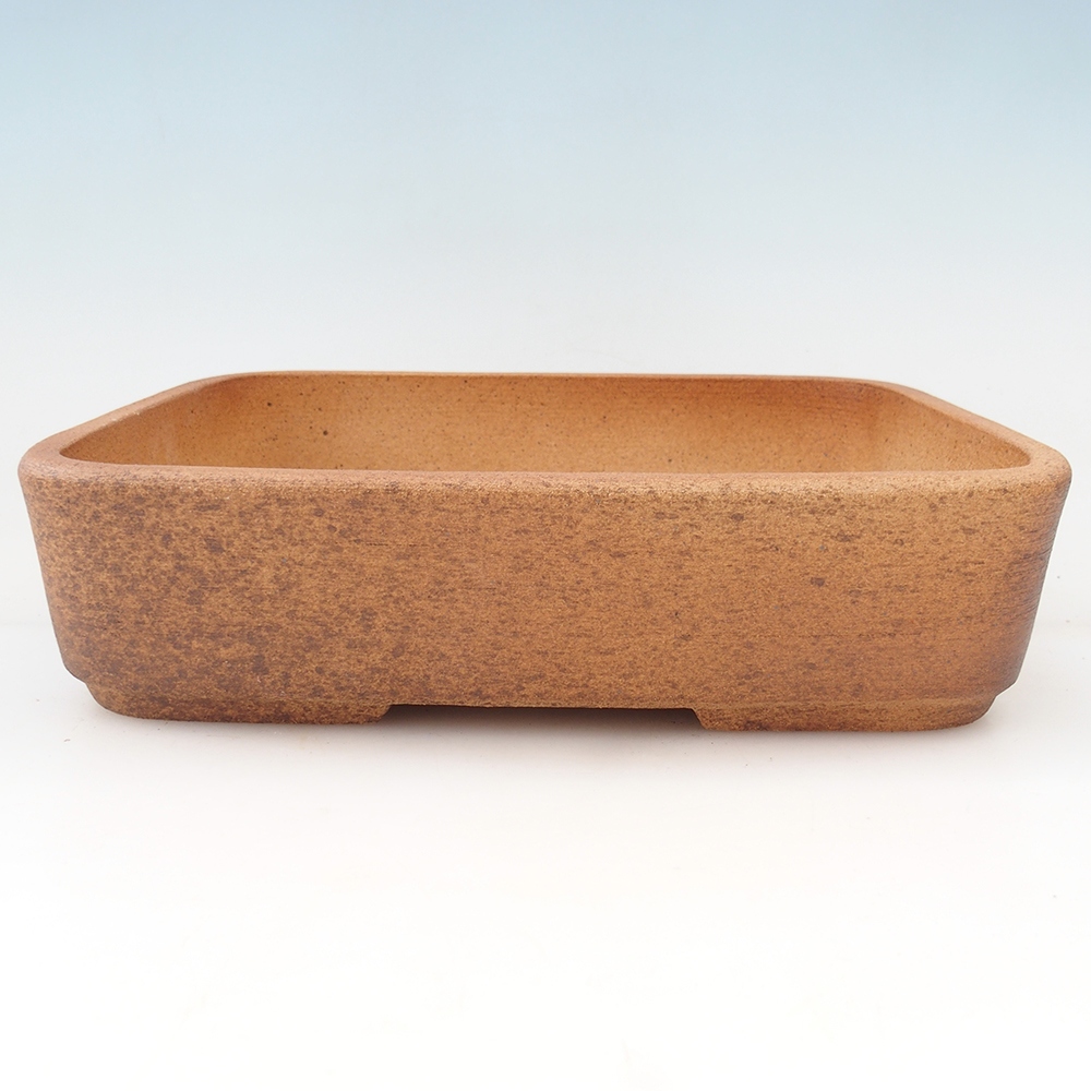 Bonsaischale 29 x 25 x 7 cm , Farbe braun