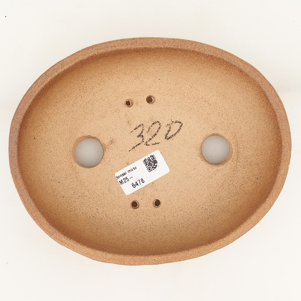 Bonsaischale 20 x 16 x 6,5 cm , Farbe braun
