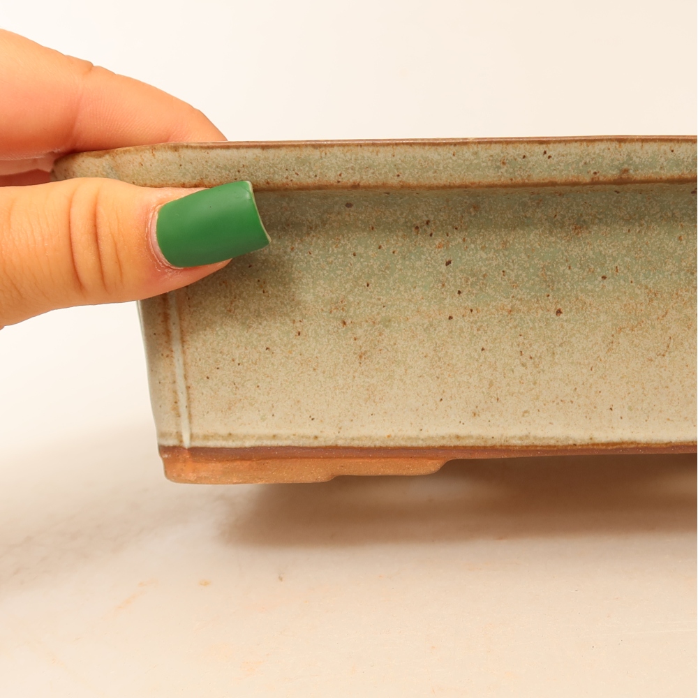 Keramikschale  20 x 15,5 x 5,5 cm, Farbe: Beige