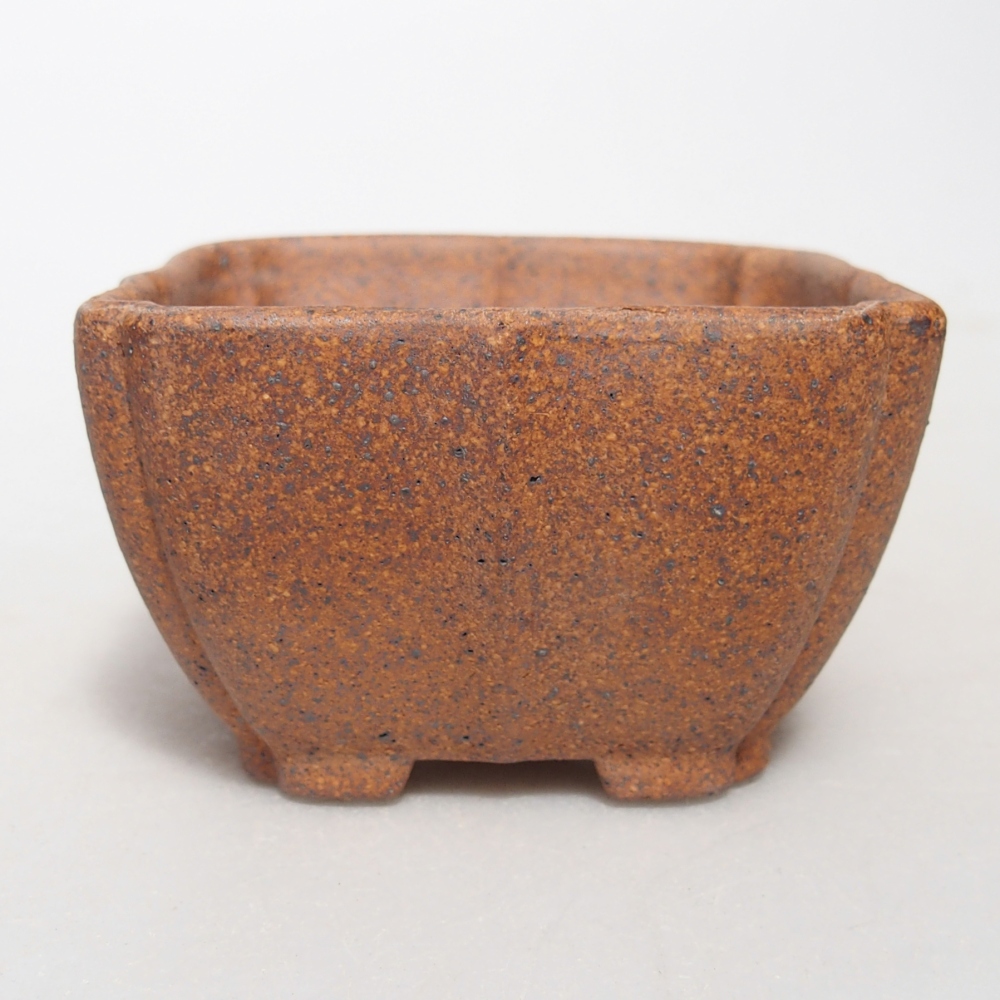 Schale 7 x 7 x 4 cm braun