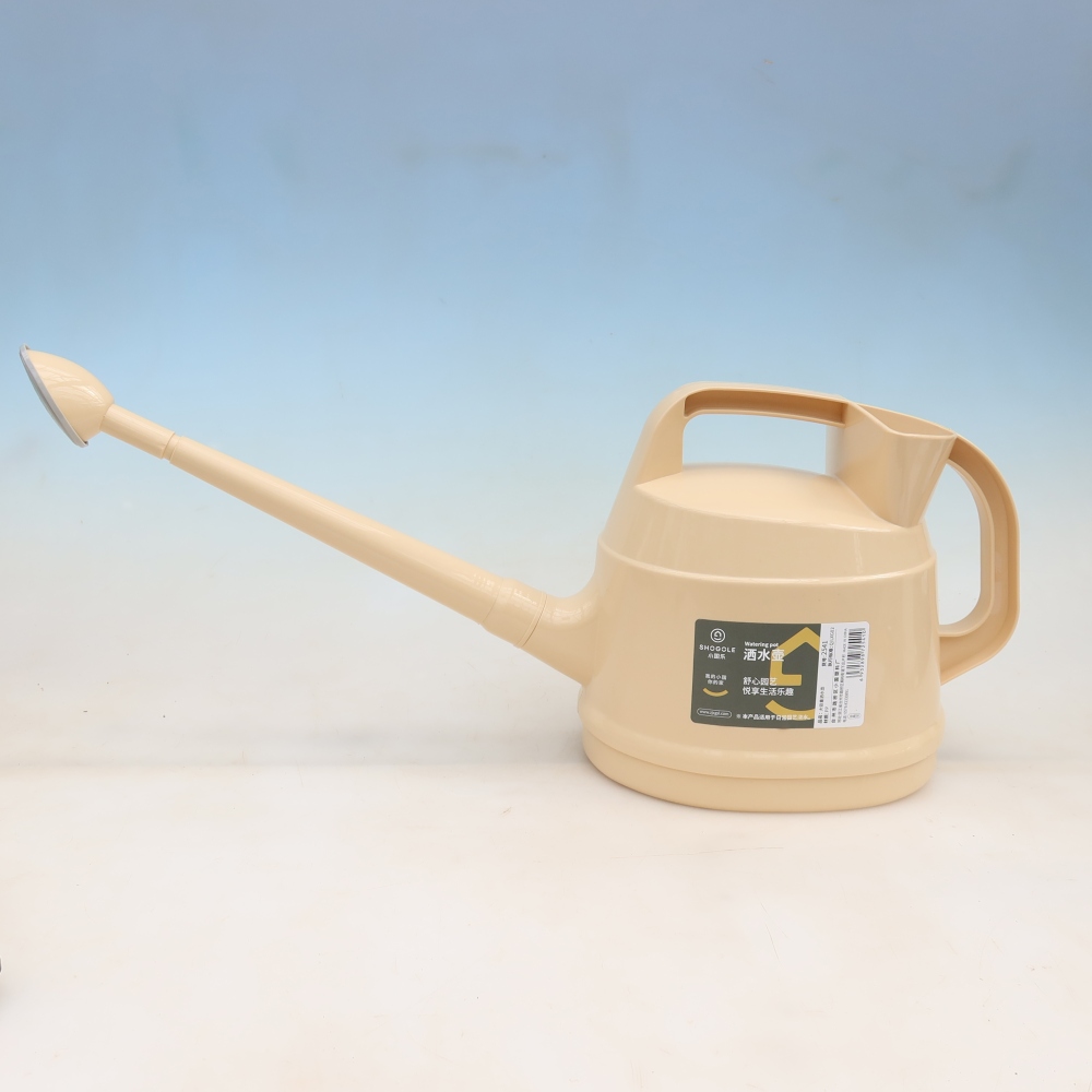 Kunststoff-Gießkanne 4,5 Liter Beige