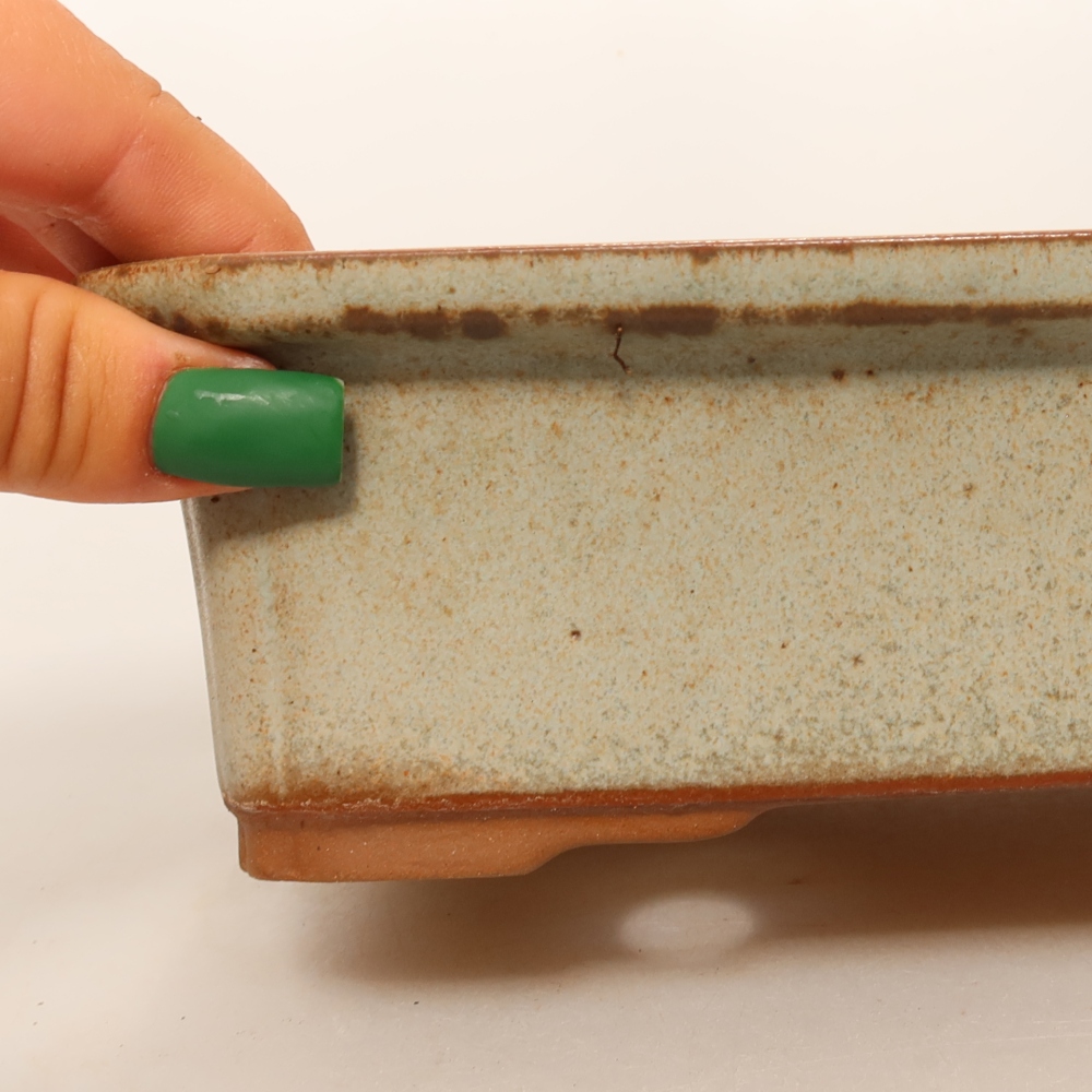 Keramikschale  20 x 15,5 x 6 cm , Farbe: beige