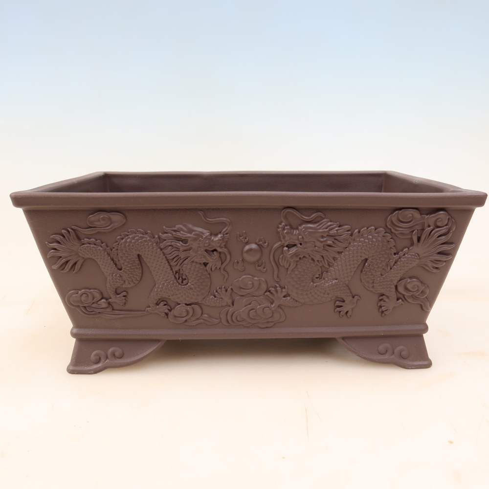 Bonsai-Schale + Untersetzer aus Kunststoff MP-37 – 28 x 19 x 11,5 cm